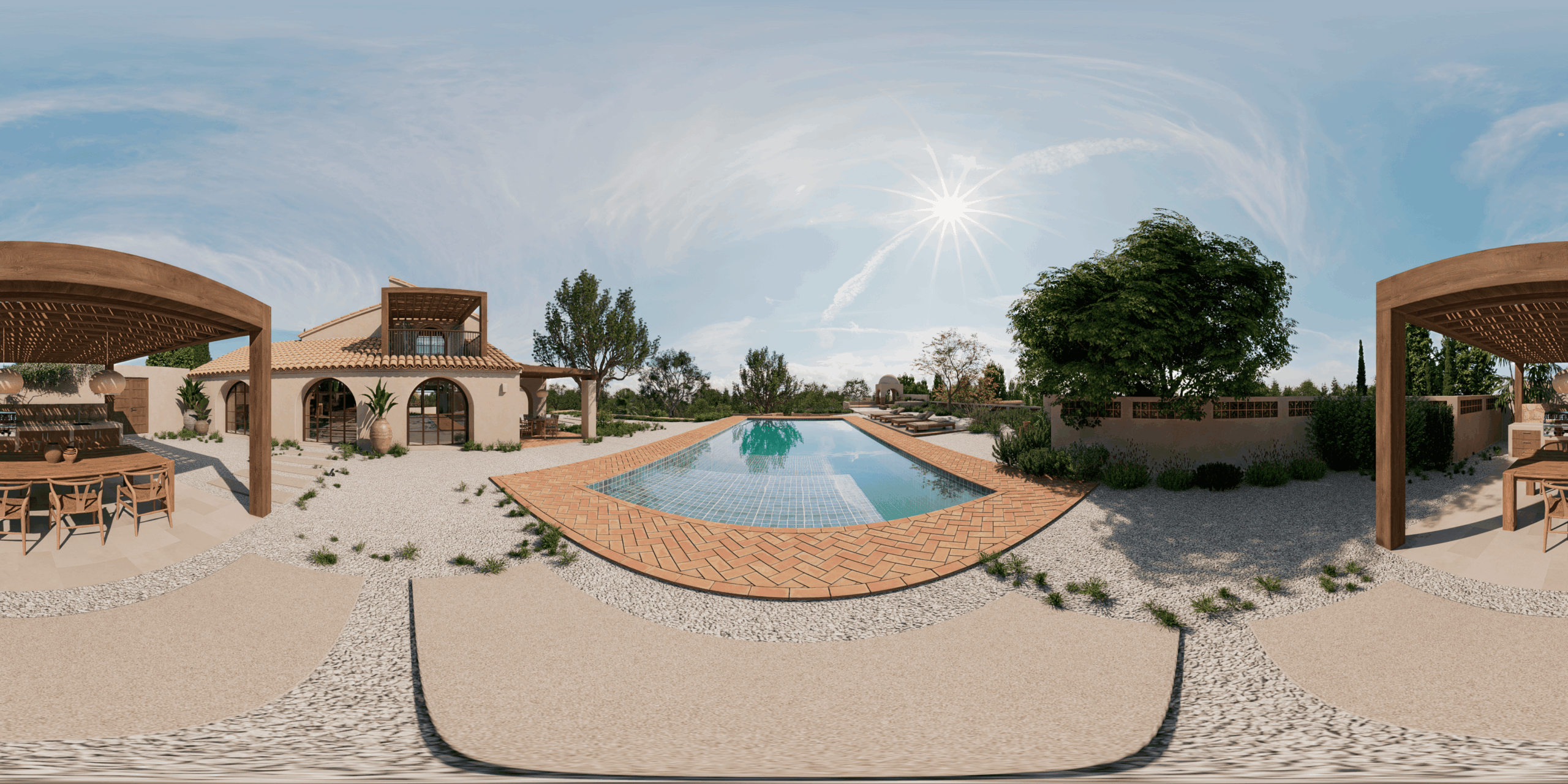 Render 360 Qubba House